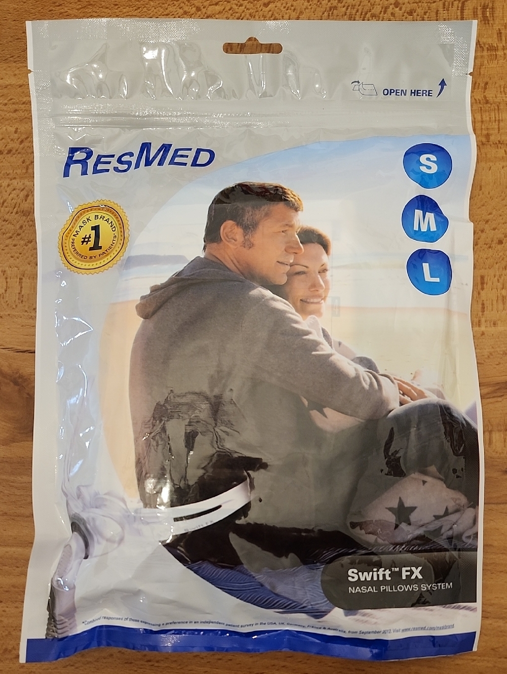 Swift FX Mask Nasal Pillow System Sleep Mask S M L 61500 NEW